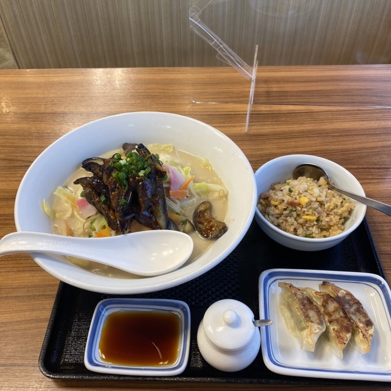 焼きナスちゃんぽん(リンガーハット 八潮西袋店)