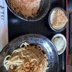 裏の黒つけ麺中盛300g(つけ麺専門 がんつけ 天神春吉店)