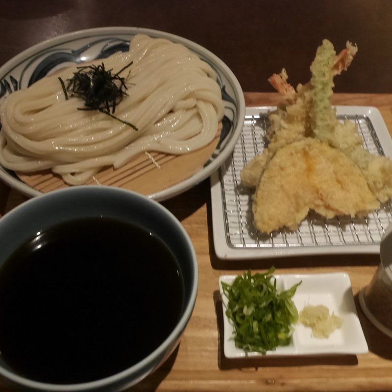 天ざるうどん(讃岐うどん いってつ)