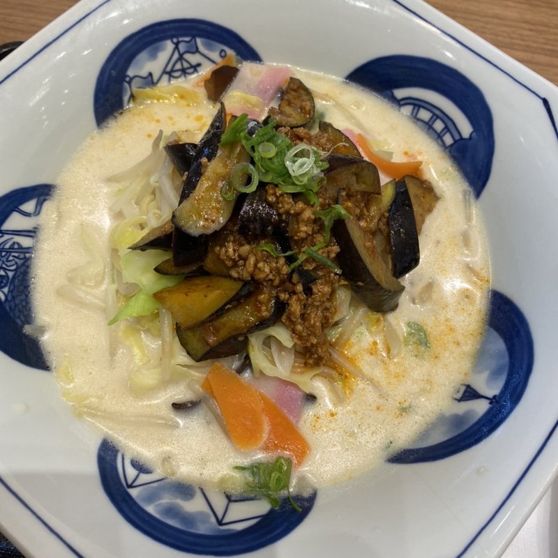 とくちゃんぽん 麻婆茄子(リンガーハット 福岡大橋店)