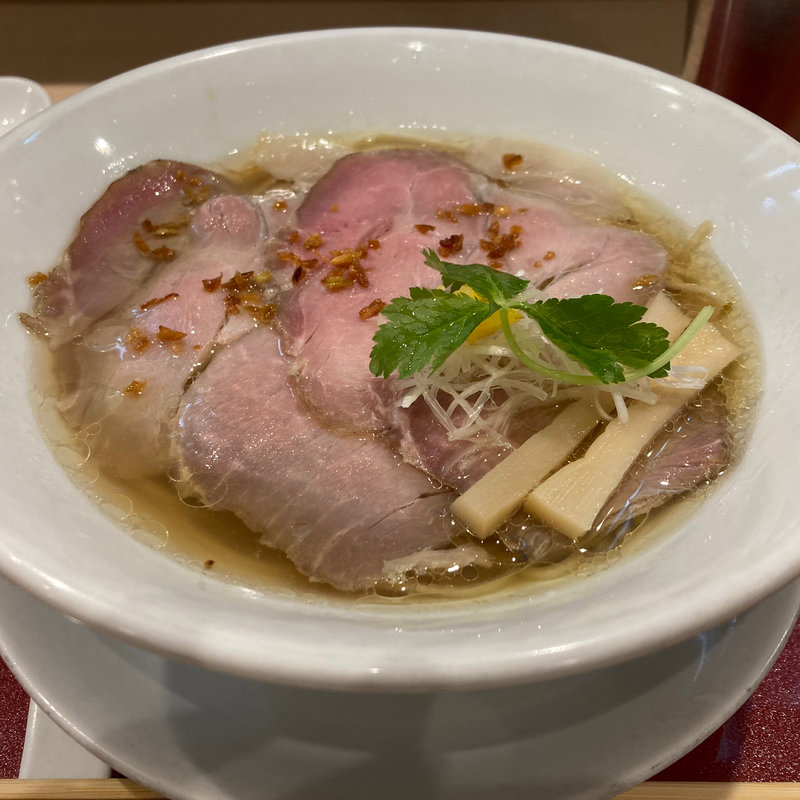 金色貝そば(燃えよ麺助)