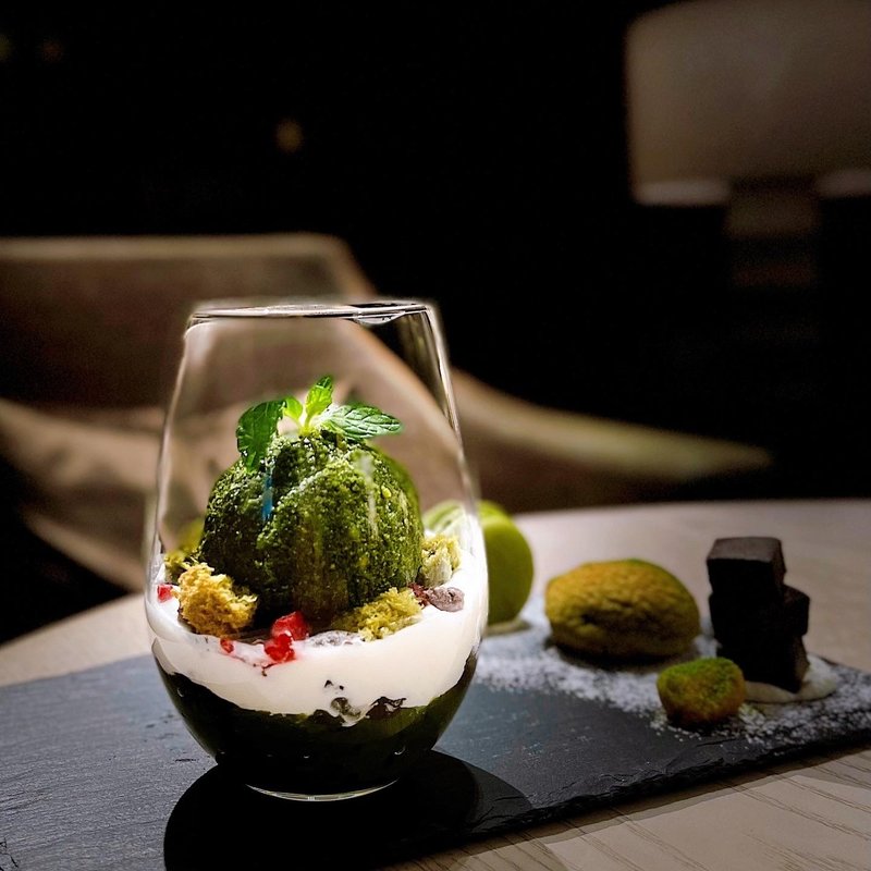 和束茶の苔玉パフェ(リーガロイヤルホテル京都 )