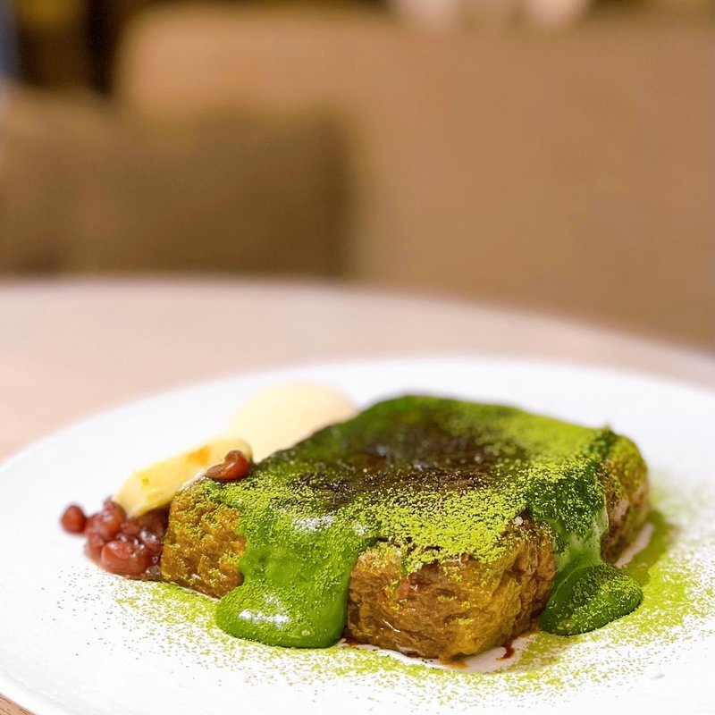 和束の抹茶ふれんちとうすと ~あんバター添え~(リーガロイヤルホテル京都 )