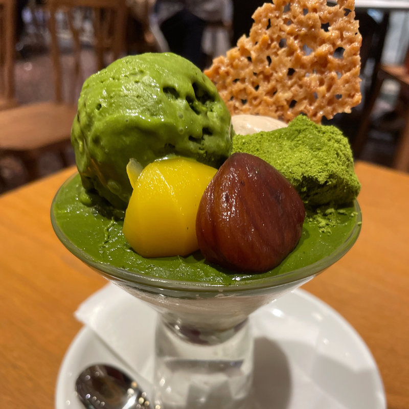 利休~抹茶と和栗~(喫茶 Largo （ラルゴ）)