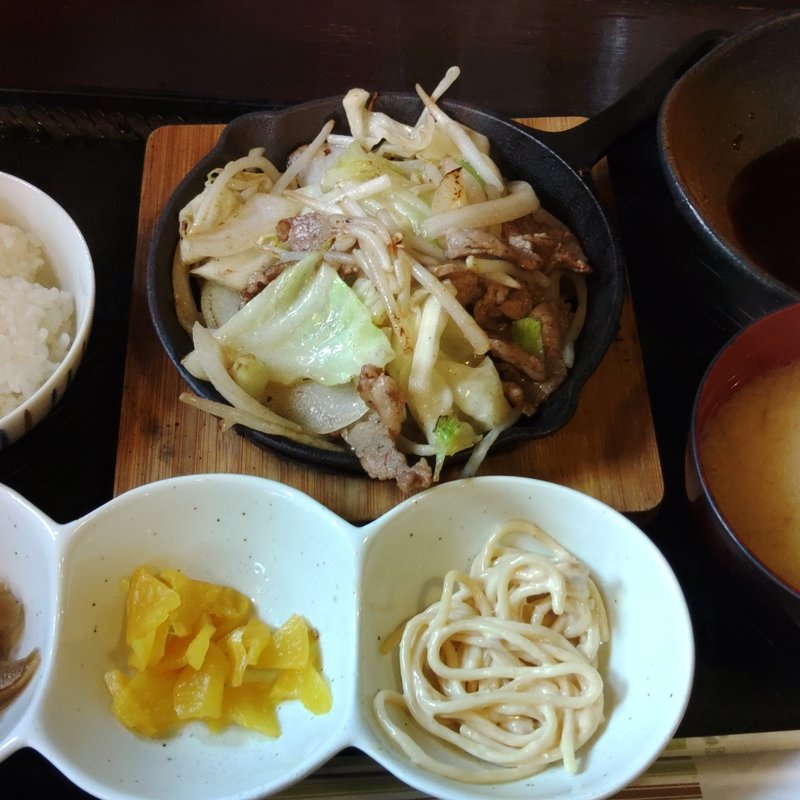 ジンギスカン定食(オホーツクダイニング 銀星

)