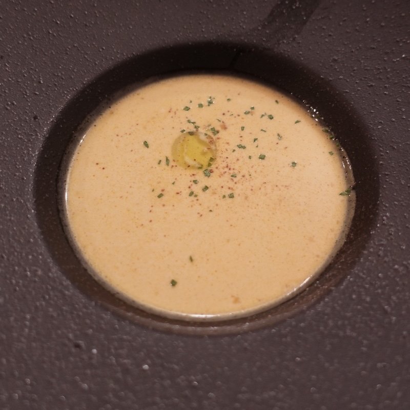 いせエビのビスク(オーベルジュ波太オルビス)