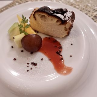 バスクチーズケーキ(オーベルジュ波太オルビス)