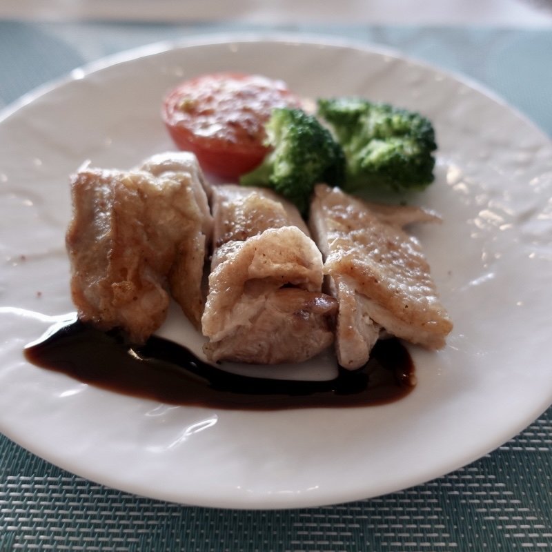 チキンソテー(オーベルジュ波太オルビス)