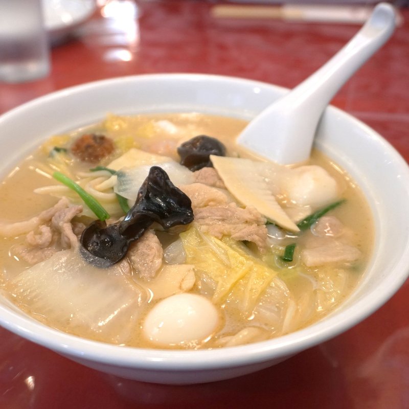 特製そぼろちゃんぽん(中華菜館 福壽)