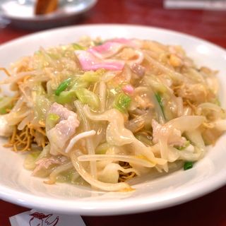 皿うどん(中華菜館 福壽)