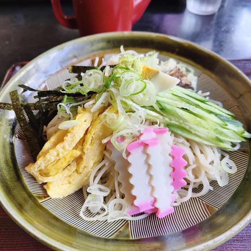 冷し五目そば(そば辰 本店)