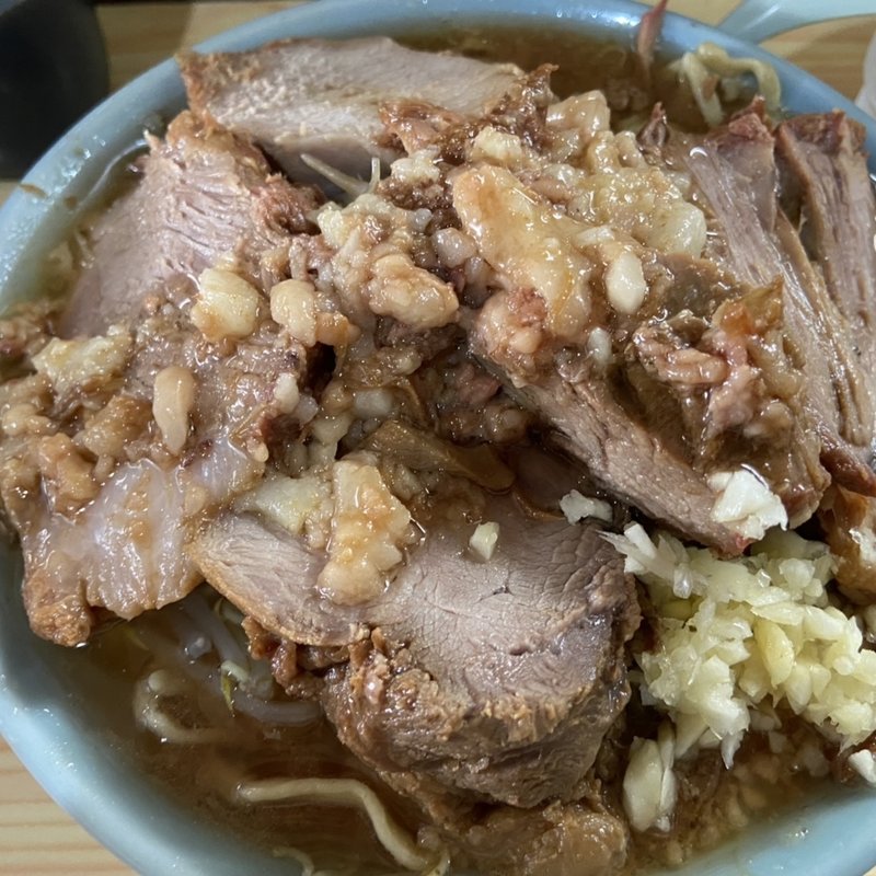 ブタメン半分(ラーメン富士丸 明治通り都電梶原店 )