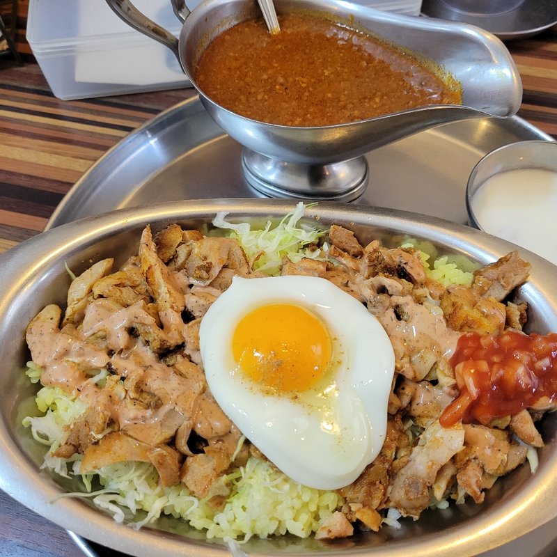 チキンケバブキーマライス定食(ターリー屋 九段下店)