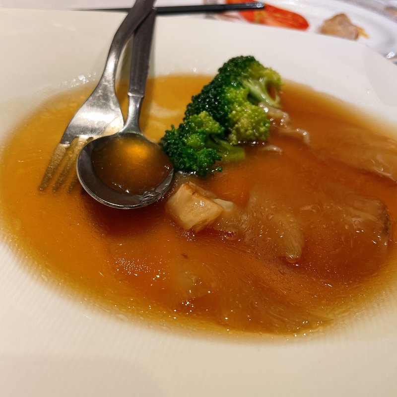 特選フカヒレの背ビレ姿煮込み(四川料理刀削麺 川府 神保町店 （せんふう）)