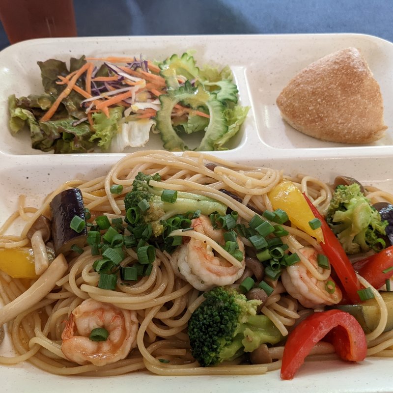 海老とお野菜の和風パスタ(ウリウリカフェ （UliUli Cafe）)