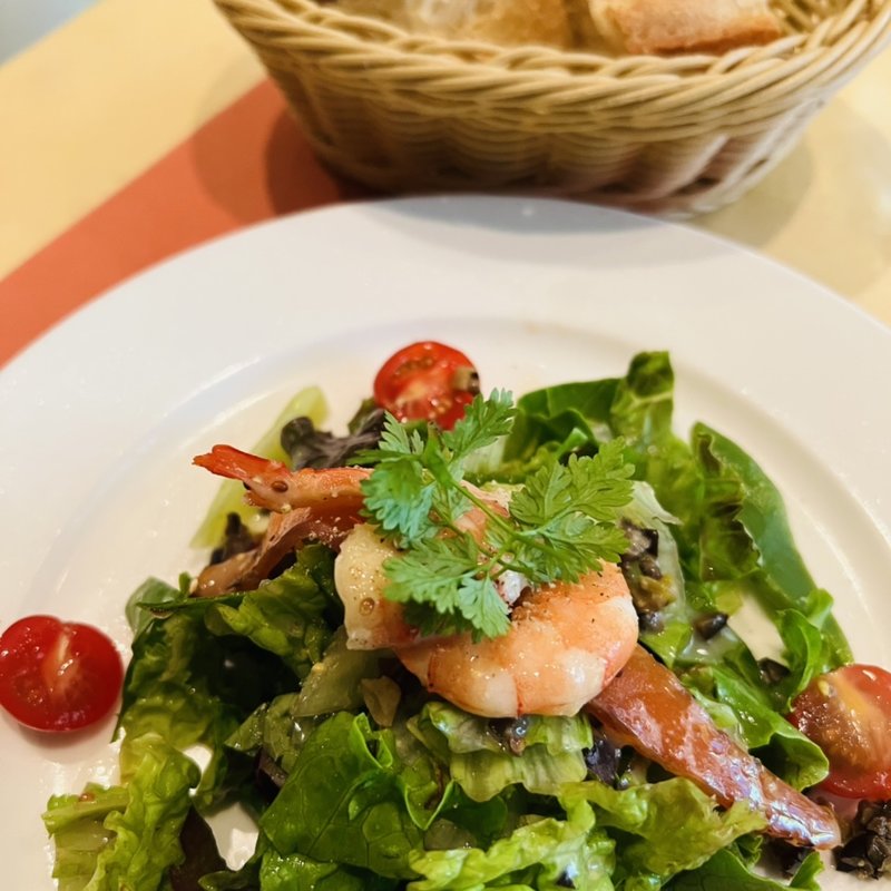 小海老とサーモンのマリネ(ラ・トック )