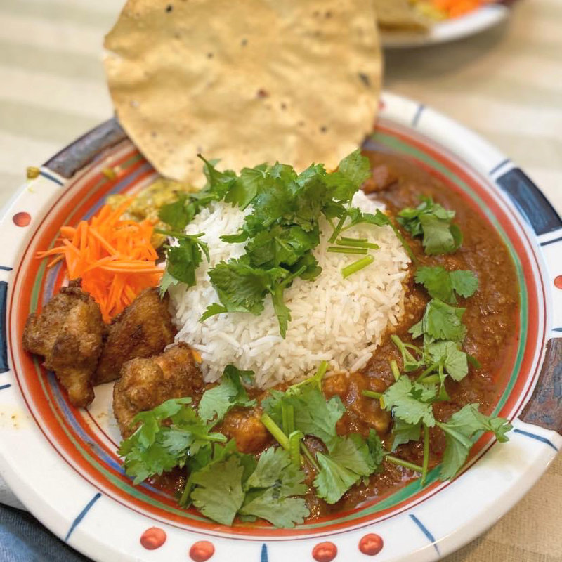 ポークビンダルー(スパイスカレーと酒のアテ トリステッサ)