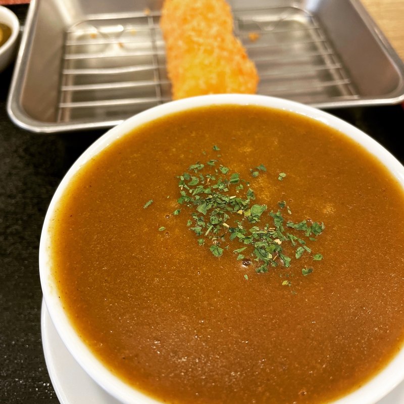 スパイシーカレー定食(堂山食堂 別館)