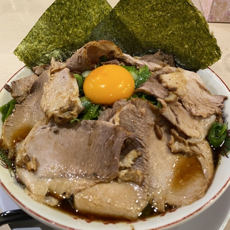 ネギ盛りチャーシュー(新福菜館)