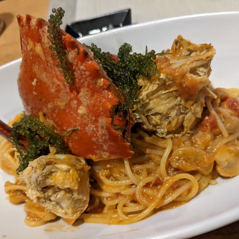 ガザミパスタ(キッチンイナバ （KITCHEN inaba）)