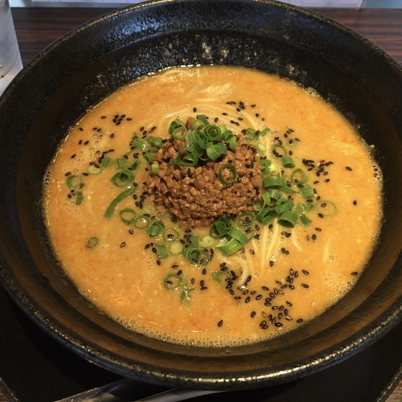 担々麺(らーめん本竈 エスパル仙台店)