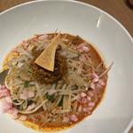 汁無し担々麺(揉合麺荘 ロウフゥメンソウ)