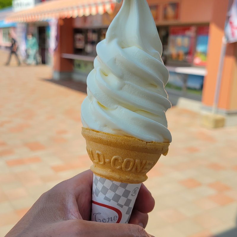 岩瀬牧場のソフトクリーム(砂川サービスエリア（下り） )