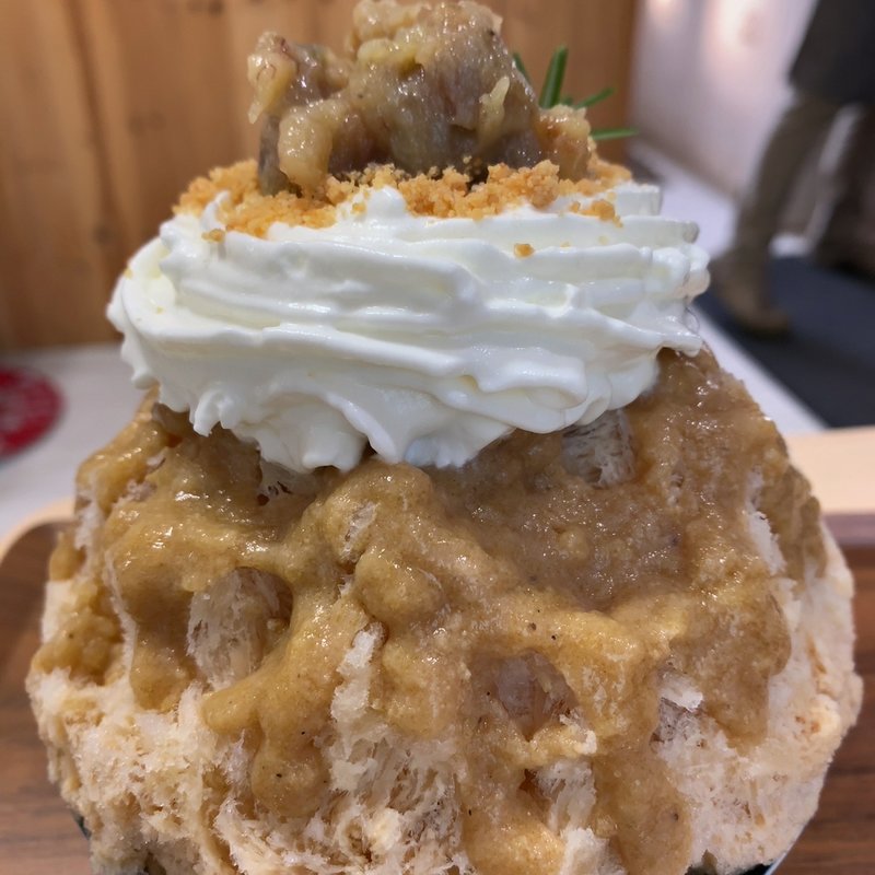 キャラメルバナナ(かき氷専門店SANGO)