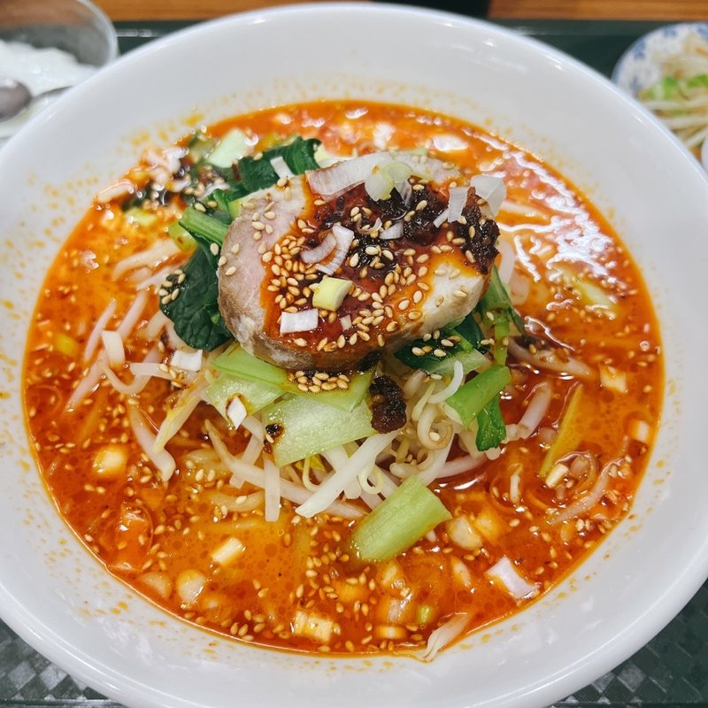 担々麺 胡麻(一口香  （いっこうしゃん）)