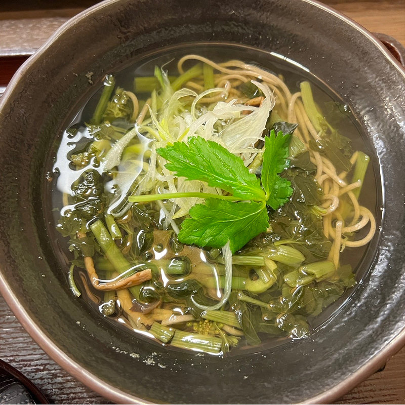 葉わさびそば(信州そば処 そじ坊 知立アピタ店)