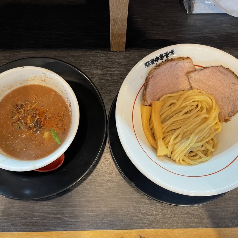 つけ麺　200g(豚骨中華そば　がんたれ)