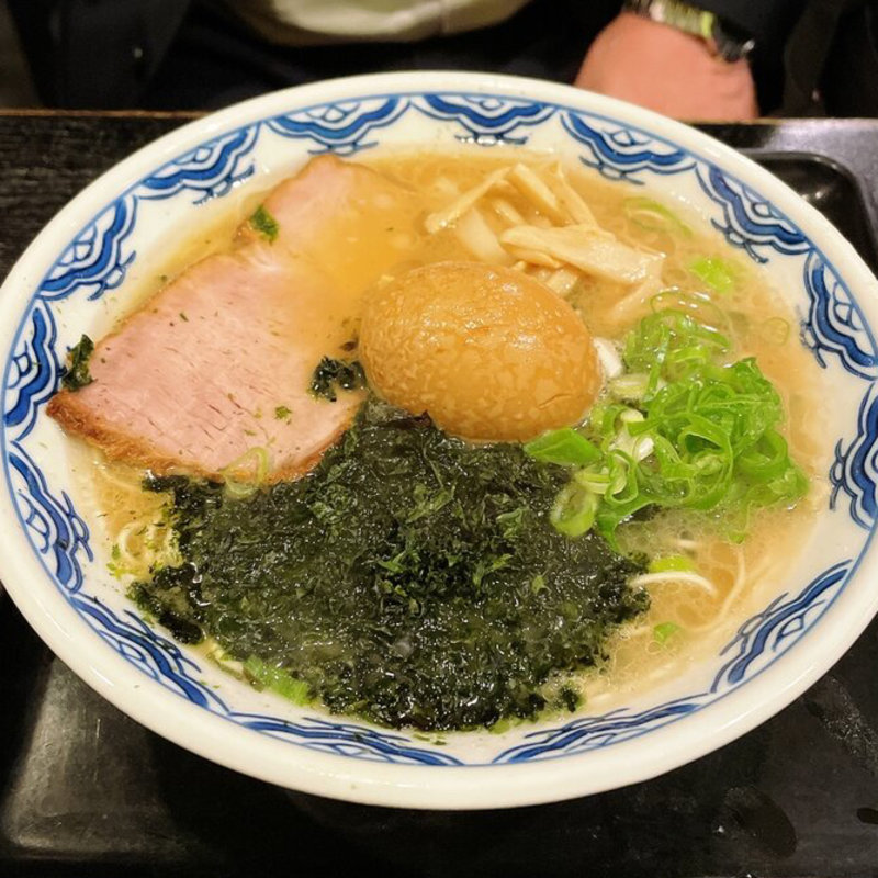 岩のりらぁめん(博多麺房赤のれん 西麻布本店)