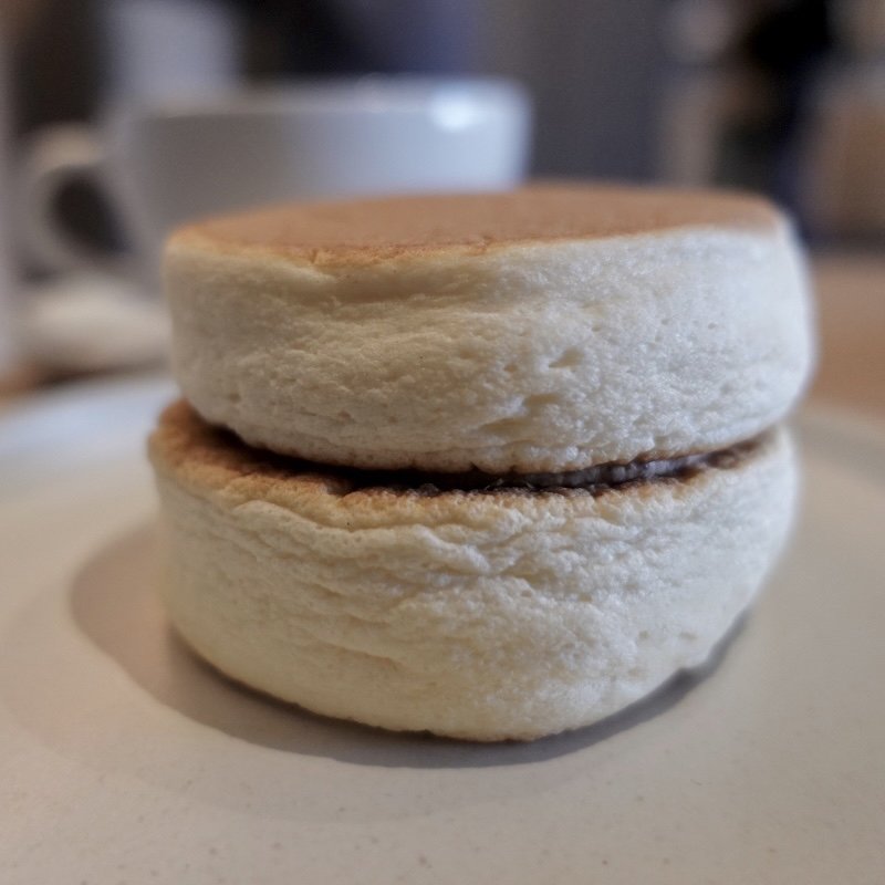 ふわふわ わぬき コーヒークリームとあんこ(ブルーボトルコーヒー 白井屋カフェ)