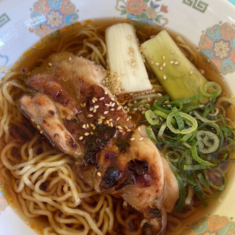 鴨南中華そば(ビッグさんど)