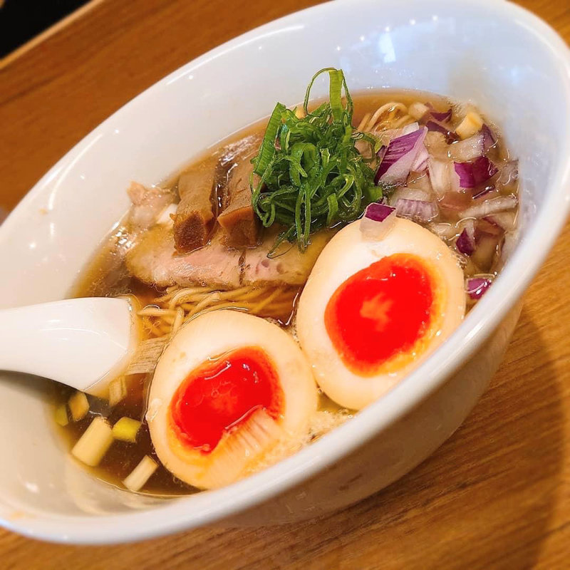 特製煮干しそば(らぁ麺 時は麺なり)