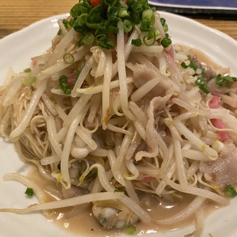 明太焼きラーメン(博多らーめん ShinShin 天神本店)
