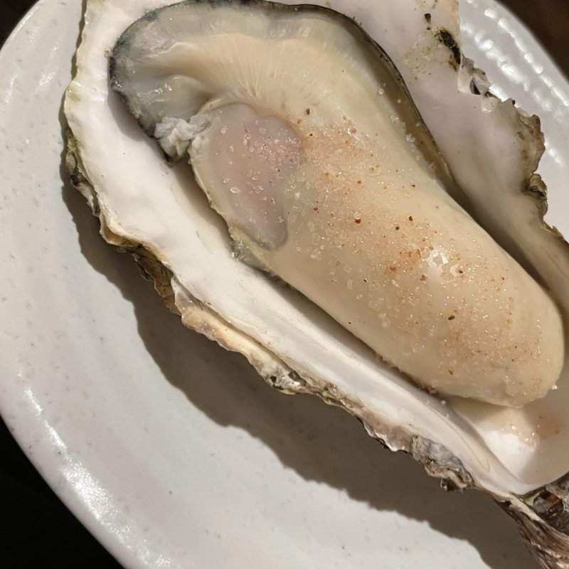 焼牡蠣(牡蠣としゅうこと時々かねこ)