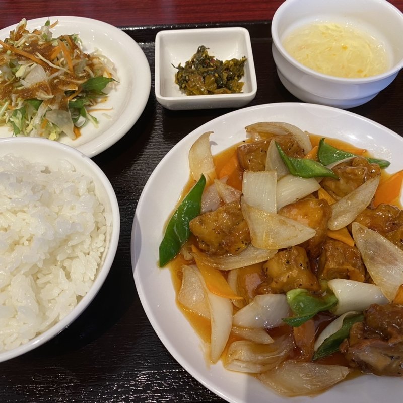 酢鳥定食(龍興)