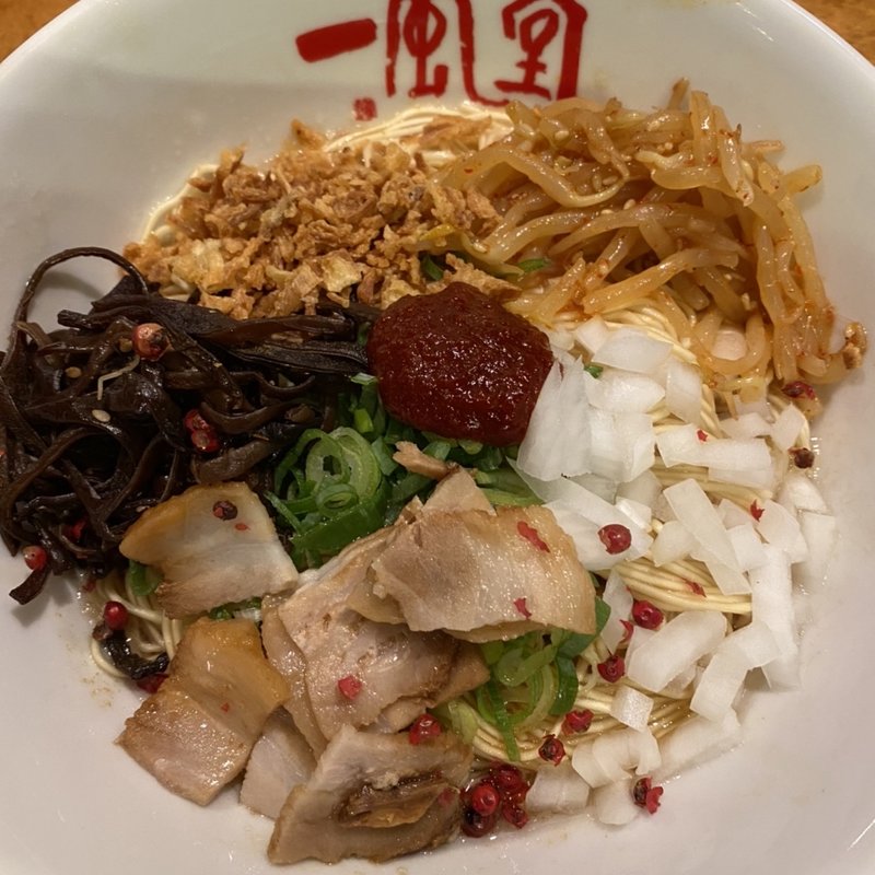 とんこつまぜそば(IPPUDO TAO FUKUOKA （イップウドウ　タオ）)