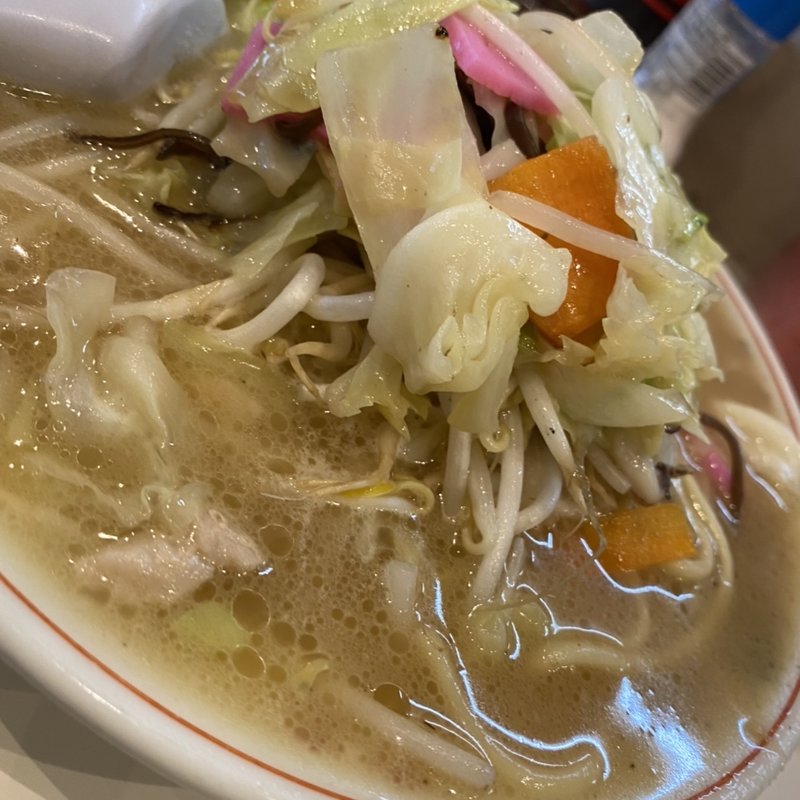 ちゃんぽん(長浜ラーメン 一龍亭)