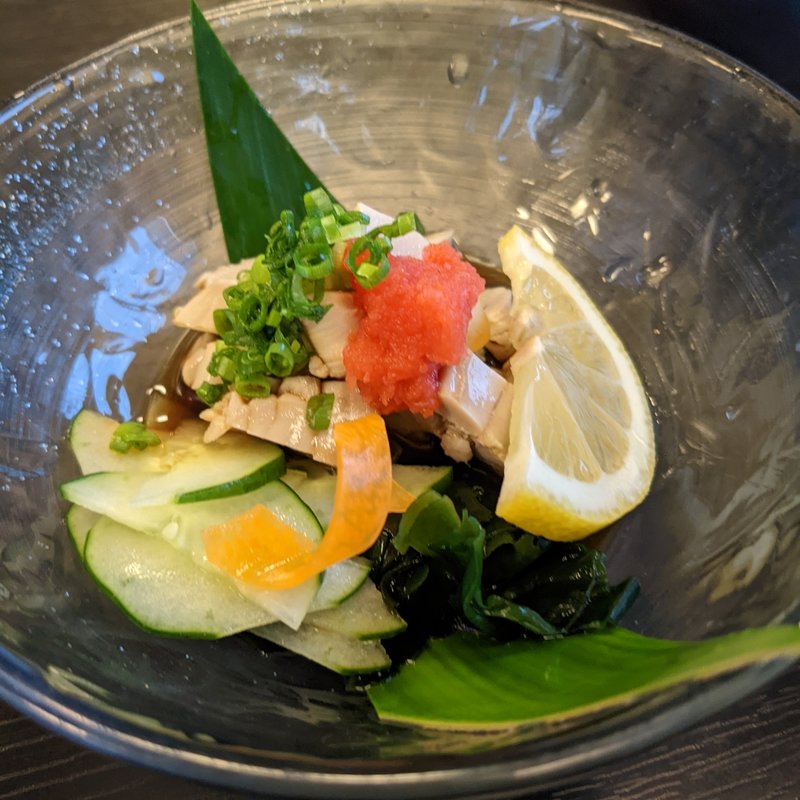 マグロの白子ポン酢(初枝 （はつえ）)