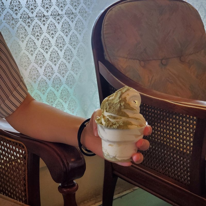 昆布アイス(えりも岬観光センタ－ )