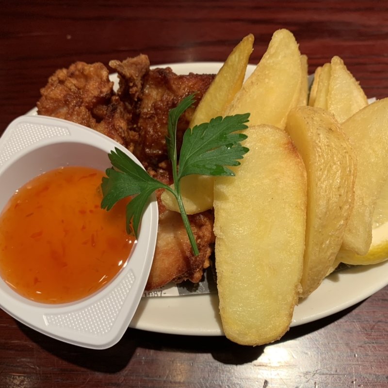 チキン＆チップス　3Pieces(HUB 仙台一番町四丁目店 （ハブ）)