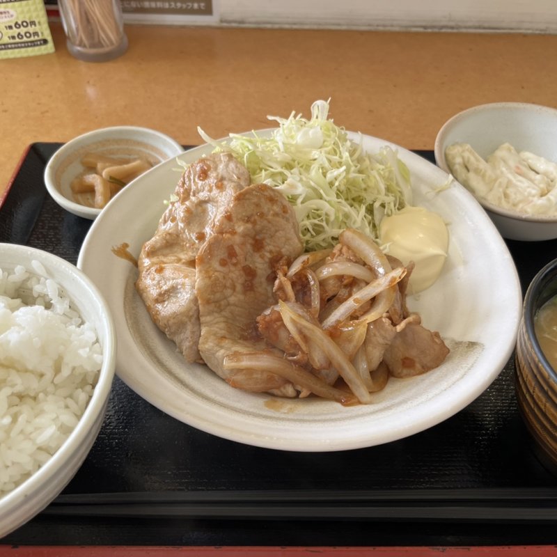 生姜焼き定食(ごはんどき　青梅店)