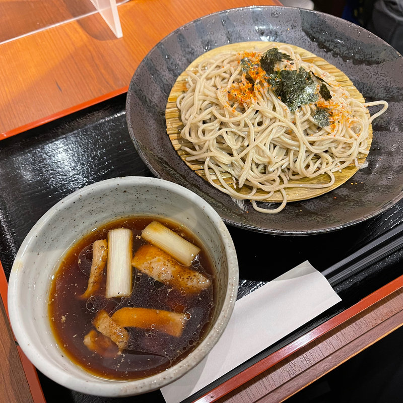 名古屋コーチンつけ蕎麦(蕎麦・酒処 みやび)