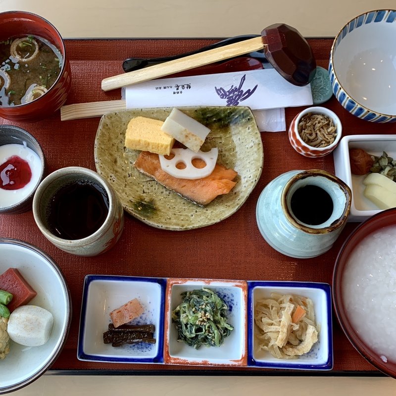 朝粥(熊魚菴 たん熊北店 東京ドームホテル店)