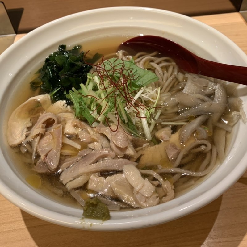 肉そば(あじさい)