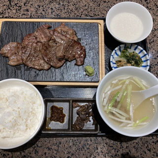 極上芯たん定食(伊達の牛たん本舗　本店)