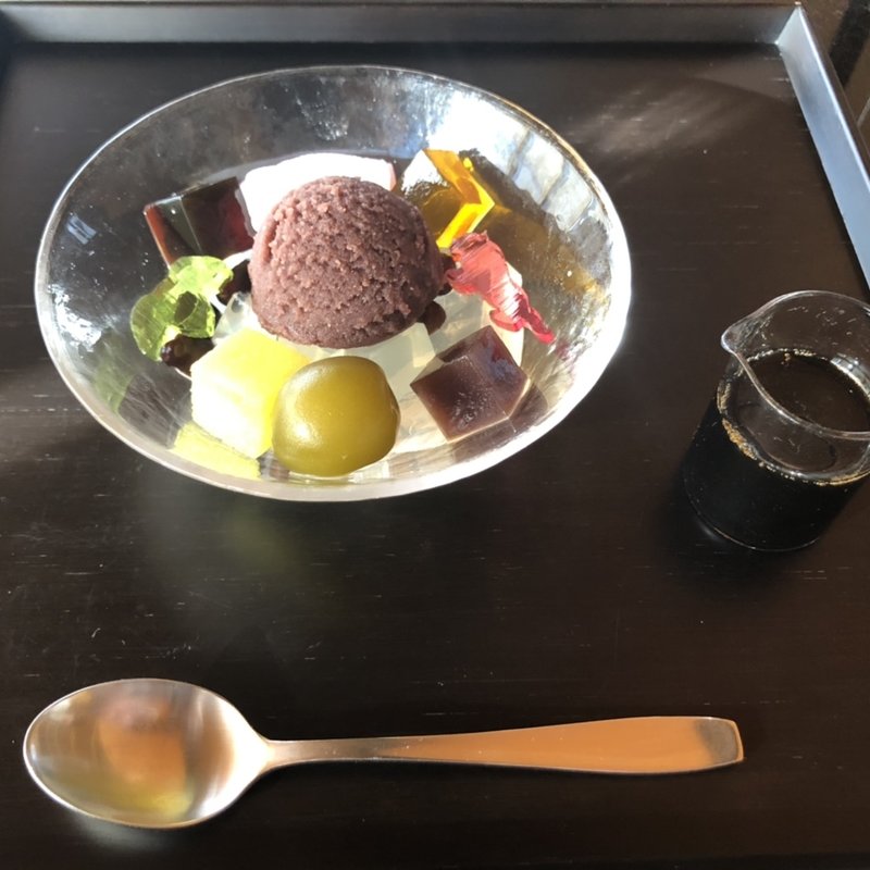 あんみつ(虎屋茶寮 赤坂店)