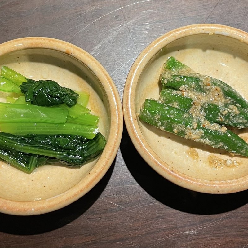 突き出し(炭火焼鳥 まさや 福島店)